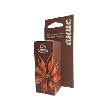 Масло эфирное Банная линия Анис 15 мл 11-498