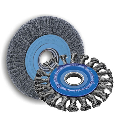 Щетка Ring по металлу для УШМ дисковая плетенная проволока 125*22 мм