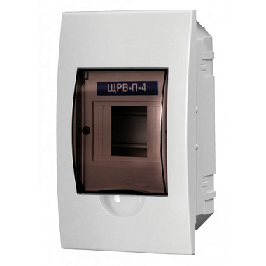 Бокс TDM ЩРВ-П 4 модуля встраиваемый пластик IP40 SQ0902-0001