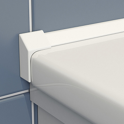 Бордюр для ванны K.S. Studio П-образный 15 мм KDP 195