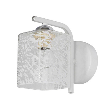 Бра Schaffner Epoca 4580-1W WH+CR белый/хром 17,5*10*15,5 см