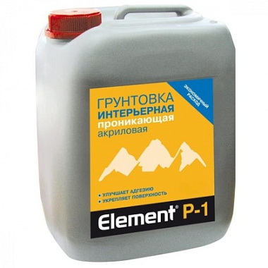 Грунтовка Element SE проникающая для внутренних работ 9 л 9 кг