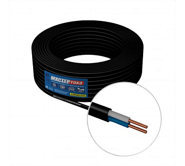 Кабель Мастер Тока ВВГбм-Пнг(A)-LS 2*1.5 10 черный