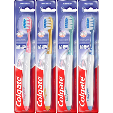 Щетка зубная Colgate Extra Density жесткая
