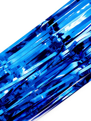 Дождик новогодний Феникс-Презент Синий занавес из ПЭТ 200*100см 86099