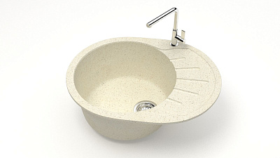 Мойка Aquadream каменная бежевая матовая 10/Q2